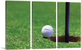 Golf Ball and Hole-3-Panels-60x40x1.5 Thick