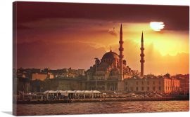Istanbul Turkey Sunset-1-Panel-26x18x1.5 Thick