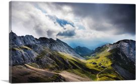 Mount Pilatus Switzerland Mountain Range-1-Panel-18x12x1.5 Thick