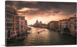 Venetian Canal Italy-1-Panel-26x18x1.5 Thick