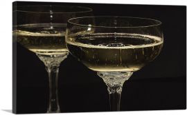 Champagne Glasses Restaurant decor