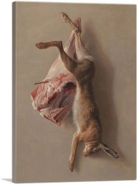 A Hare and a Leg of Lamb-1-Panel-60x40x1.5 Thick