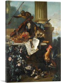 An Allegory Of Air-1-Panel-12x8x.75 Thick