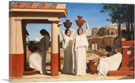Greek Women at the Fountain 1840-1-Panel-26x18x1.5 Thick