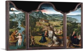 The Penitence Of Saint Jerome 1512-1-Panel-40x26x1.5 Thick