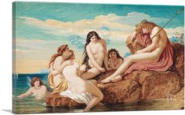Dionysus And Sea Nymphs-1-Panel-12x8x.75 Thick