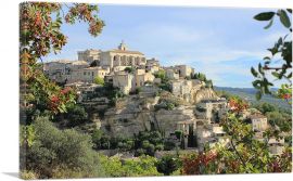 Gordes, Village in Provence, Southeastern France-1-Panel-60x40x1.5 Thick