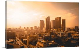 Los Angeles Glowing Sunset-1-Panel-40x26x1.5 Thick