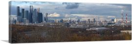 Moscow Russia Skyline-1-Panel-36x12x1.5 Thick