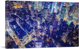 Shanghai China Blue View-1-Panel-12x8x.75 Thick