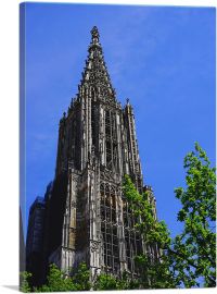Tallest Church in the World Ulm Minster, Germany-1-Panel-18x12x1.5 Thick