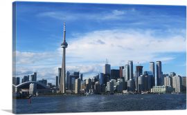 Toronto Canada Day Skyline-1-Panel-18x12x1.5 Thick