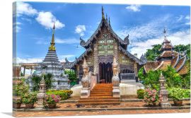 Chiang Mai Temple Thailand-1-Panel-60x40x1.5 Thick