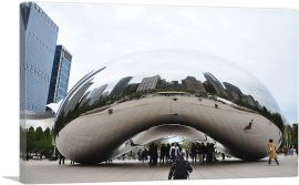 The Bean Cloud Gate Chicago-1-Panel-12x8x.75 Thick