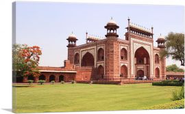 Delhi Red Fort India-1-Panel-26x18x1.5 Thick