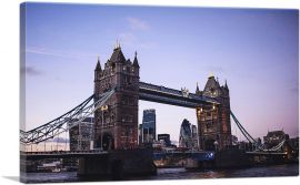 Tower Bridge London England-1-Panel-18x12x1.5 Thick