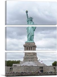 Statue of Liberty New York-3-Panels-90x60x1.5 Thick