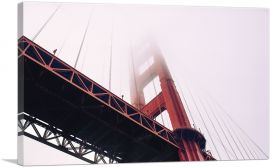 Fog on the Golden Gate Bridge San Francisco