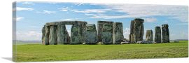 Stonehenge, United Kingdom, Panoramic-1-Panel-36x12x1.5 Thick