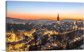 Bern Capital of Switzerland-1-Panel-40x26x1.5 Thick