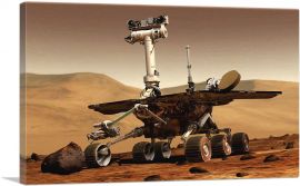 NASA Mars Exploration Planet Rover-1-Panel-26x18x1.5 Thick