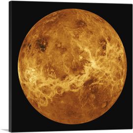 Planet Venus Second Planet From the Sun-1-Panel-26x26x.75 Thick