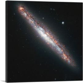 Hubble Telescope Galactic Fountain of Youth NGC 5775-1-Panel-18x18x1.5 Thick