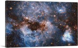 Hubble Telescope Peers Into the Storm Cream Clouds-1-Panel-40x26x1.5 Thick
