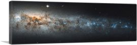Hubble Whale Galaxy NGC 4631-1-Panel-48x16x1.5 Thick