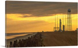 NASA Antares Rocket Ready for Launch-1-Panel-40x26x1.5 Thick