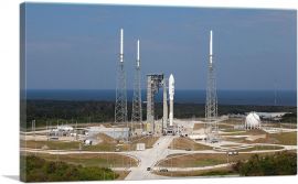 NASA Atlas V with GOES-R Arrives at Space Launch Complex 41-1-Panel-40x26x1.5 Thick