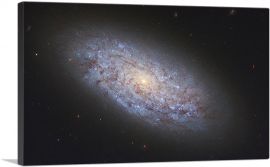 NASA Hubble Telescope Dwarf Spiral Galaxy-1-Panel-18x12x1.5 Thick