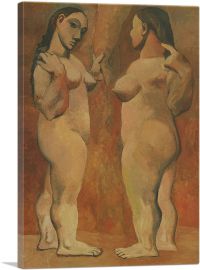 Two Nudes 1906-1-Panel-26x18x1.5 Thick