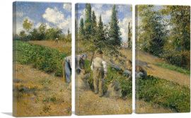 The Harvest Pontoise 1881-3-Panels-90x60x1.5 Thick