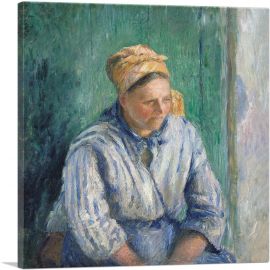 Washerwoman Study 1880-1-Panel-36x36x1.5 Thick