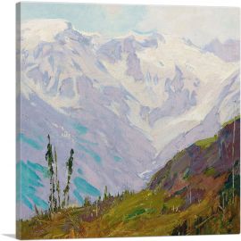Canadian Rockies-1-Panel-18x18x1.5 Thick