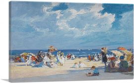Beach Scene 1915-1-Panel-12x8x.75 Thick