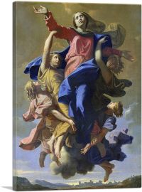 The Assumption Of The Virgin 1649-1-Panel-12x8x.75 Thick