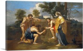 The Arcadian Shepherds - Et In Arcadia Ego-1-Panel-18x12x1.5 Thick