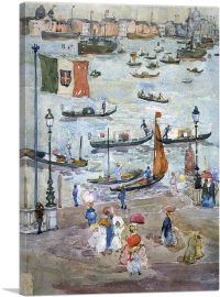 Canal Venice 1898-1-Panel-12x8x.75 Thick