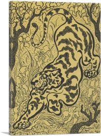 Tiger in the Jungle 1893 (2)-1-Panel-18x12x1.5 Thick