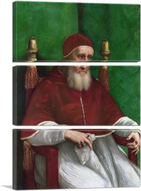 Pope Julius II 1512-3-Panels-60x40x1.5 Thick
