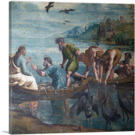 The Miraculous Draught of Fishes 1515-1-Panel-18x18x1.5 Thick