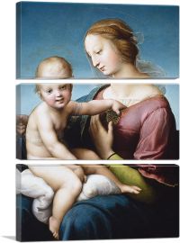 The Niccolini-Cowper Madonna 1508-3-Panels-90x60x1.5 Thick