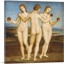 The Three Graces 1505-1-Panel-12x12x1.5 Thick