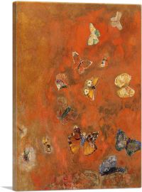 Evocation of Butterflies 1912-1-Panel-26x18x1.5 Thick