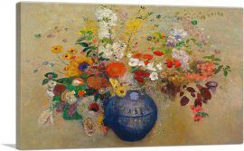 Flowers 1909-1-Panel-60x40x1.5 Thick