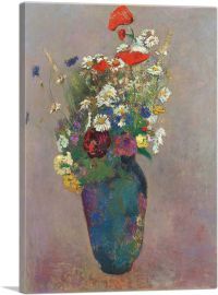 Vase of Flowers-1-Panel-26x18x1.5 Thick
