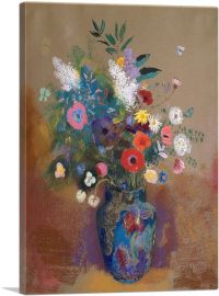 Bouquet of Flowers 1905-1-Panel-40x26x1.5 Thick