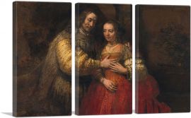 The Jewish Bride 1667-3-Panels-90x60x1.5 Thick
